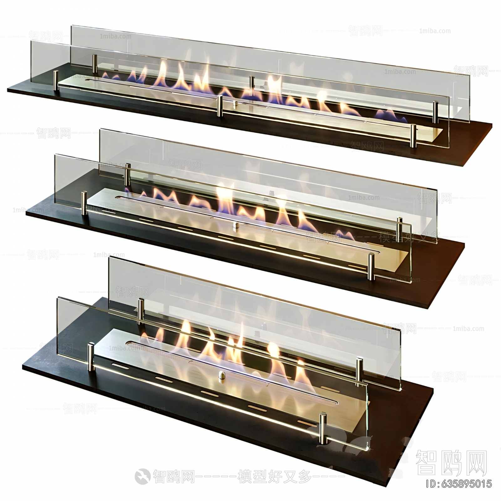Modern Electronic Fireplace