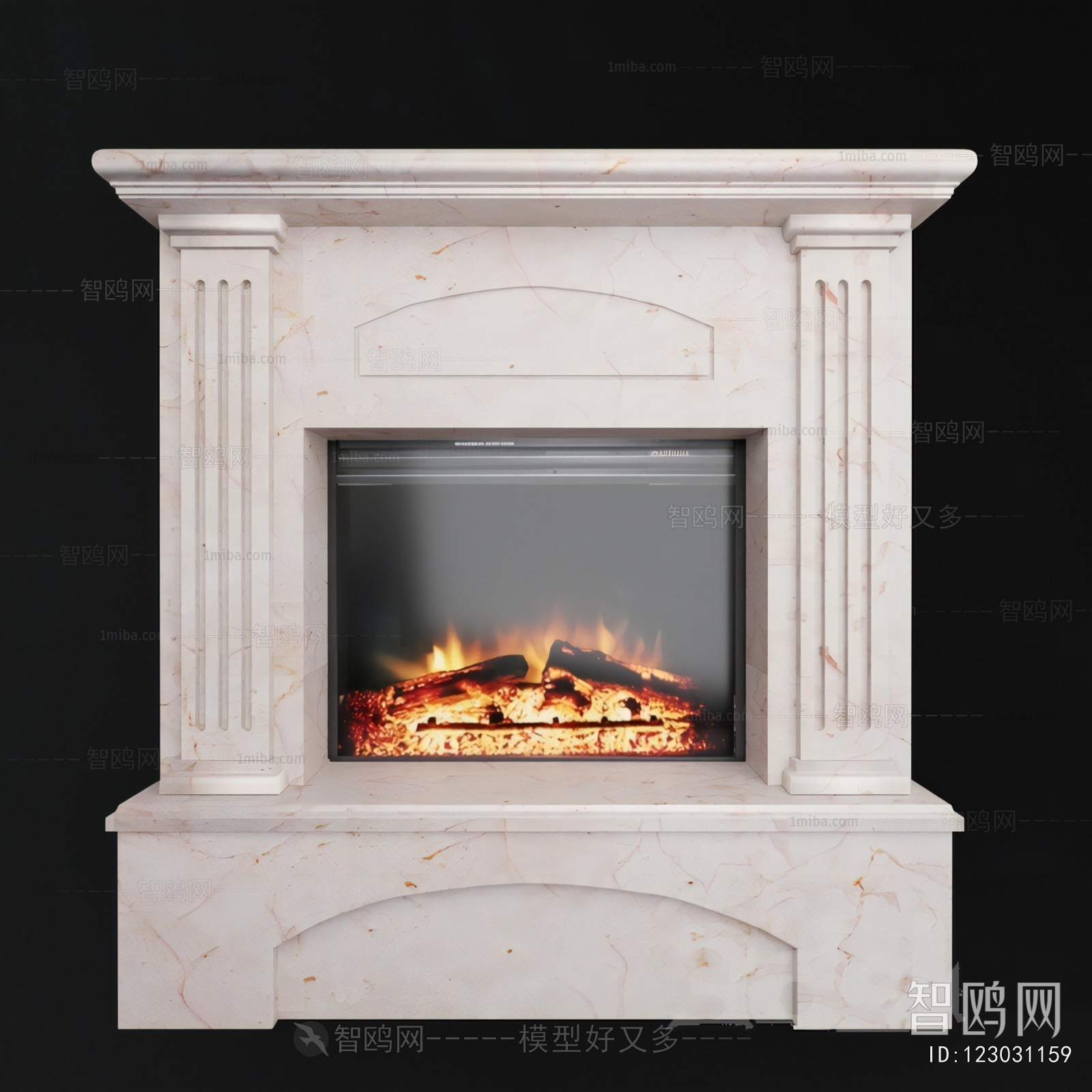 European Style Fireplace