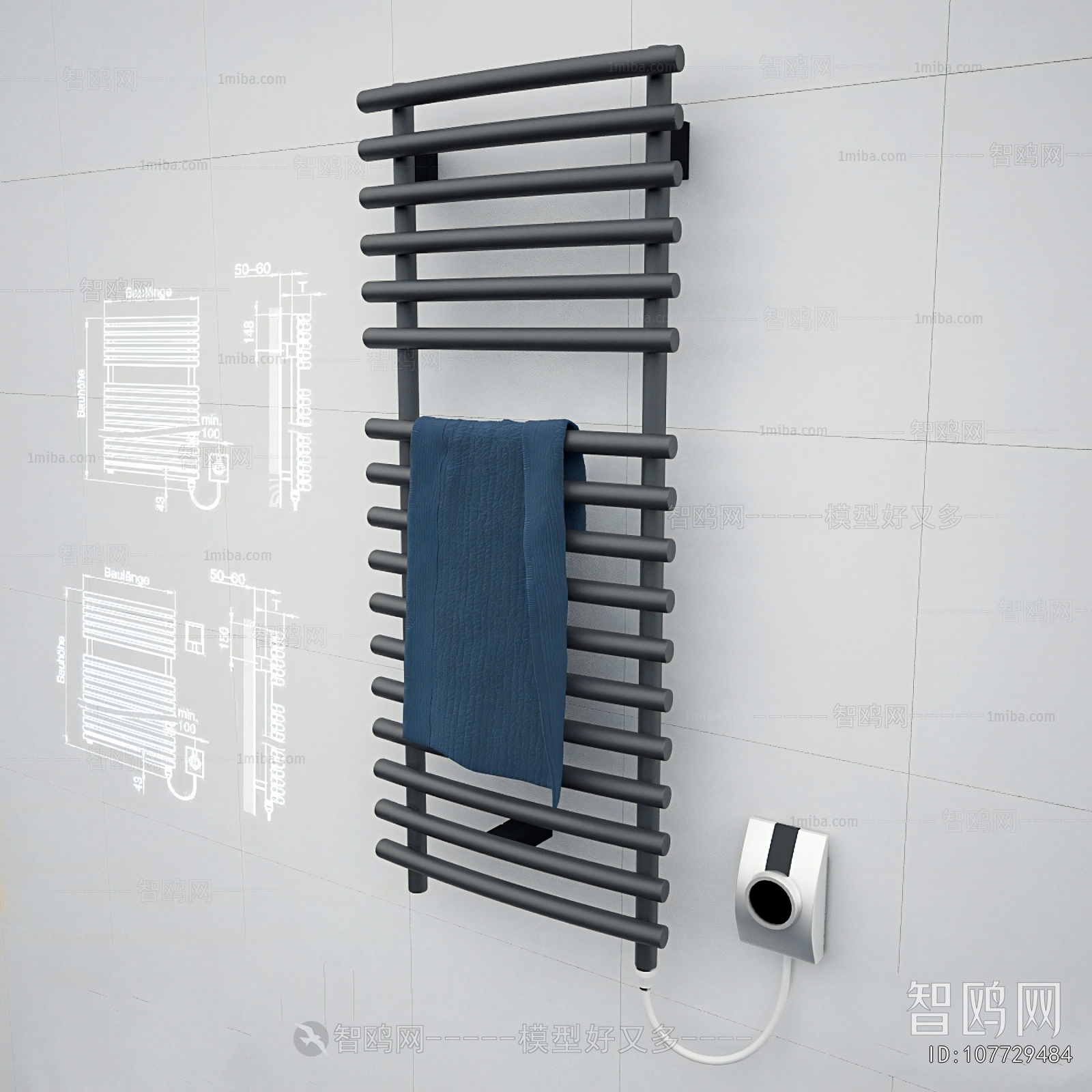 Modern Bathroom Rack