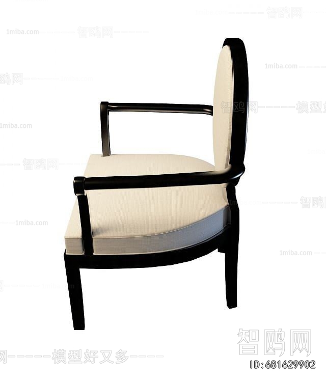Simple European Style Lounge Chair