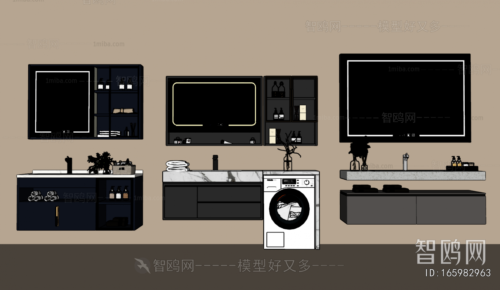 Modern Bathroom Cabinet