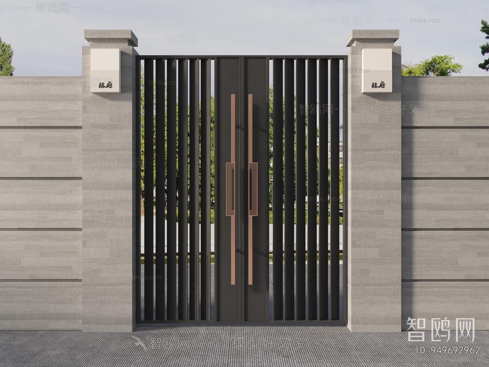 New Chinese Style Gate