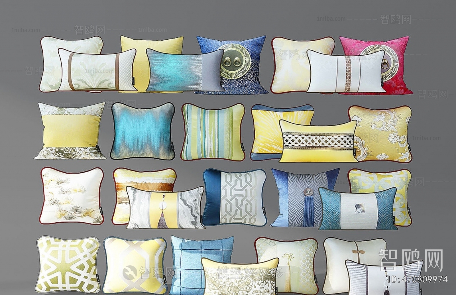 New Chinese Style Pillow