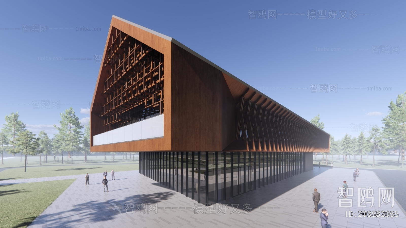 Modern Public Building