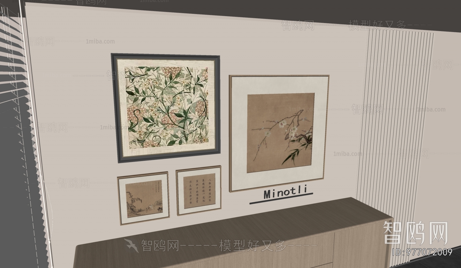 New Chinese Style Painting