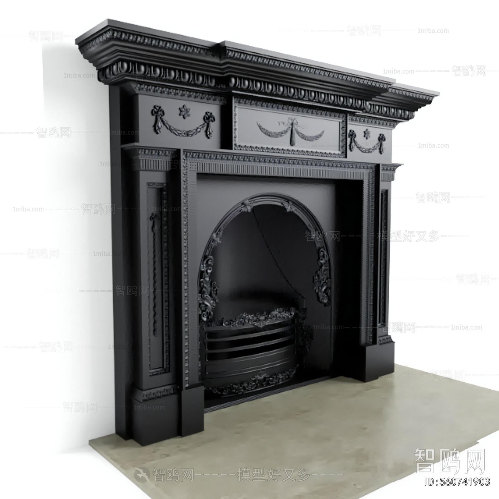 European Style Fireplace
