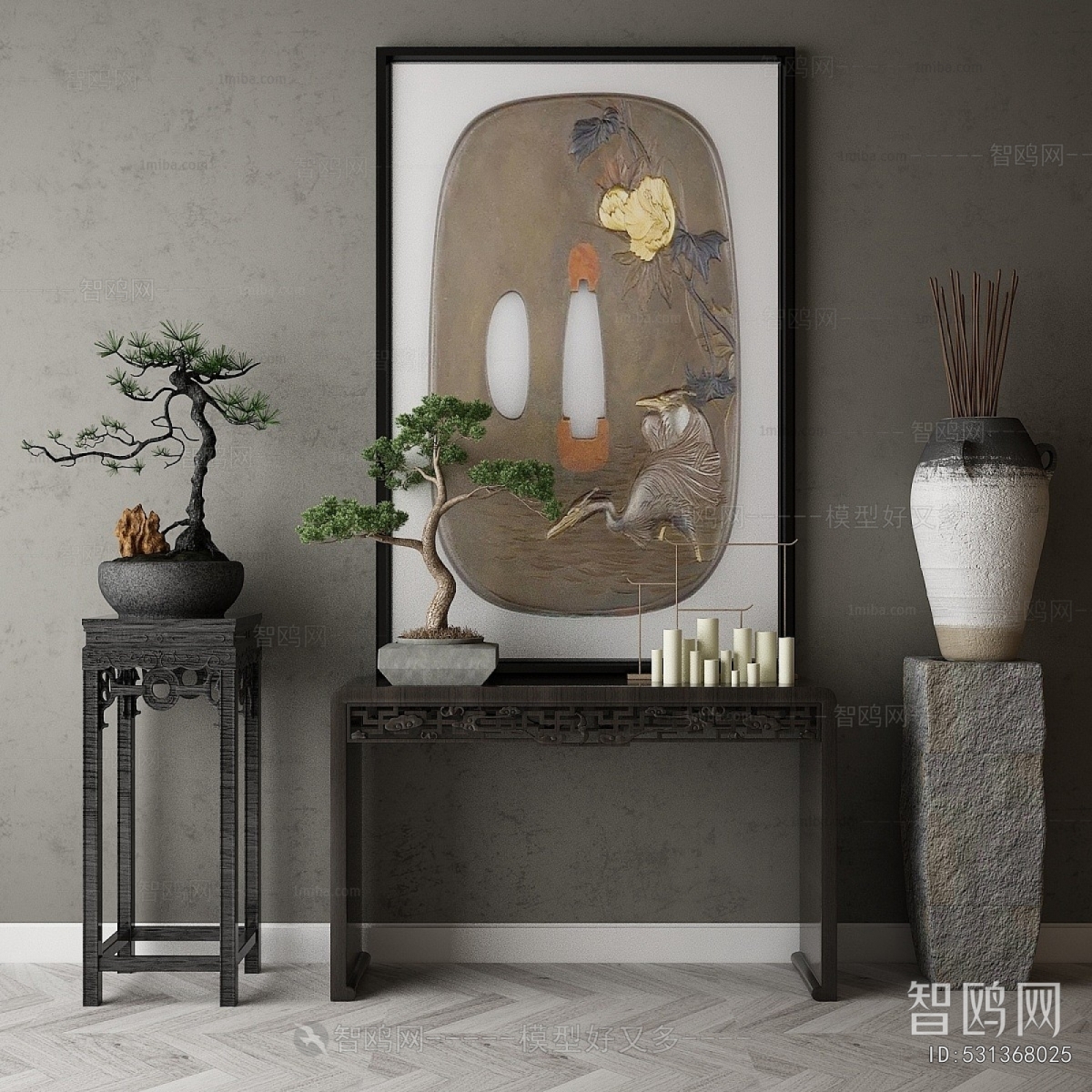 New Chinese Style Console