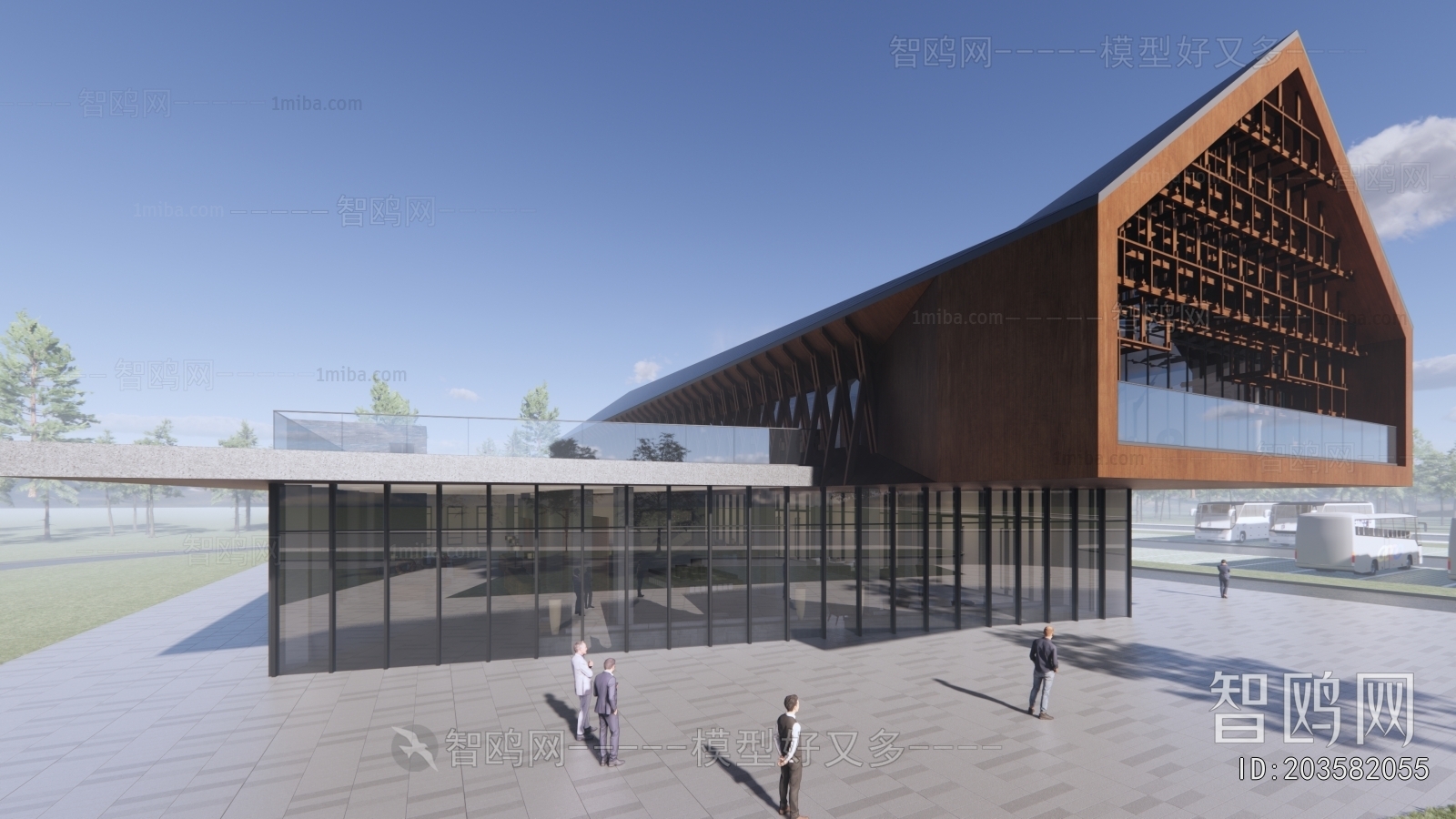 Modern Public Building