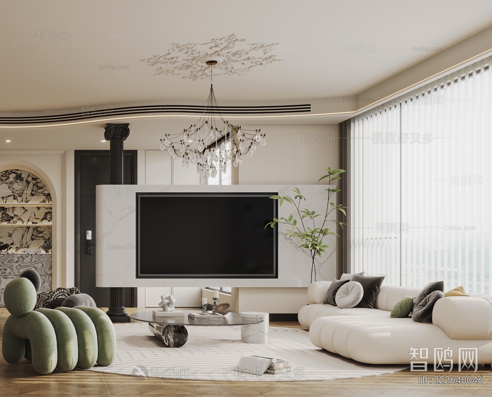 French Style A Living Room