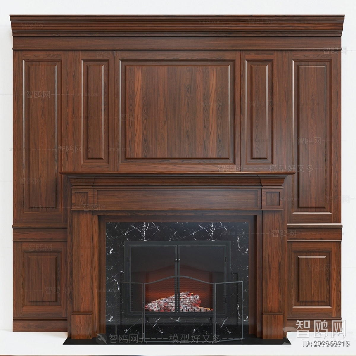 European Style Fireplace