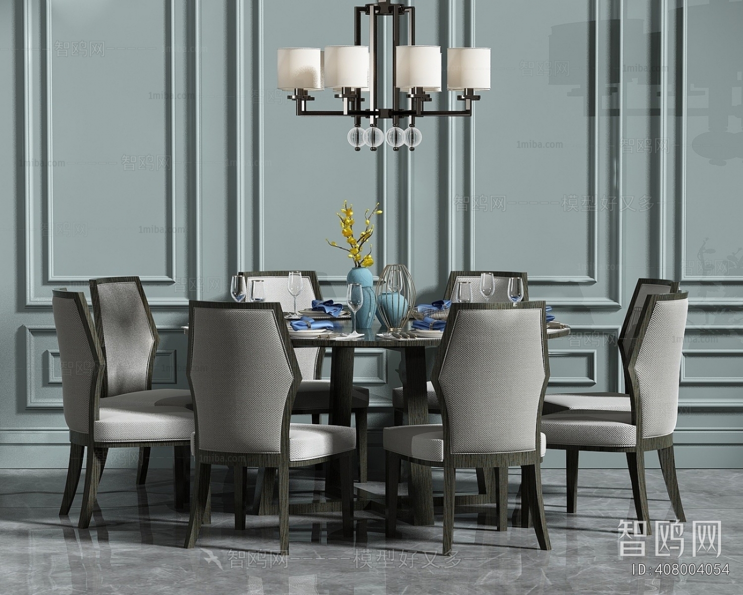 New Chinese Style Dining Table And Chairs