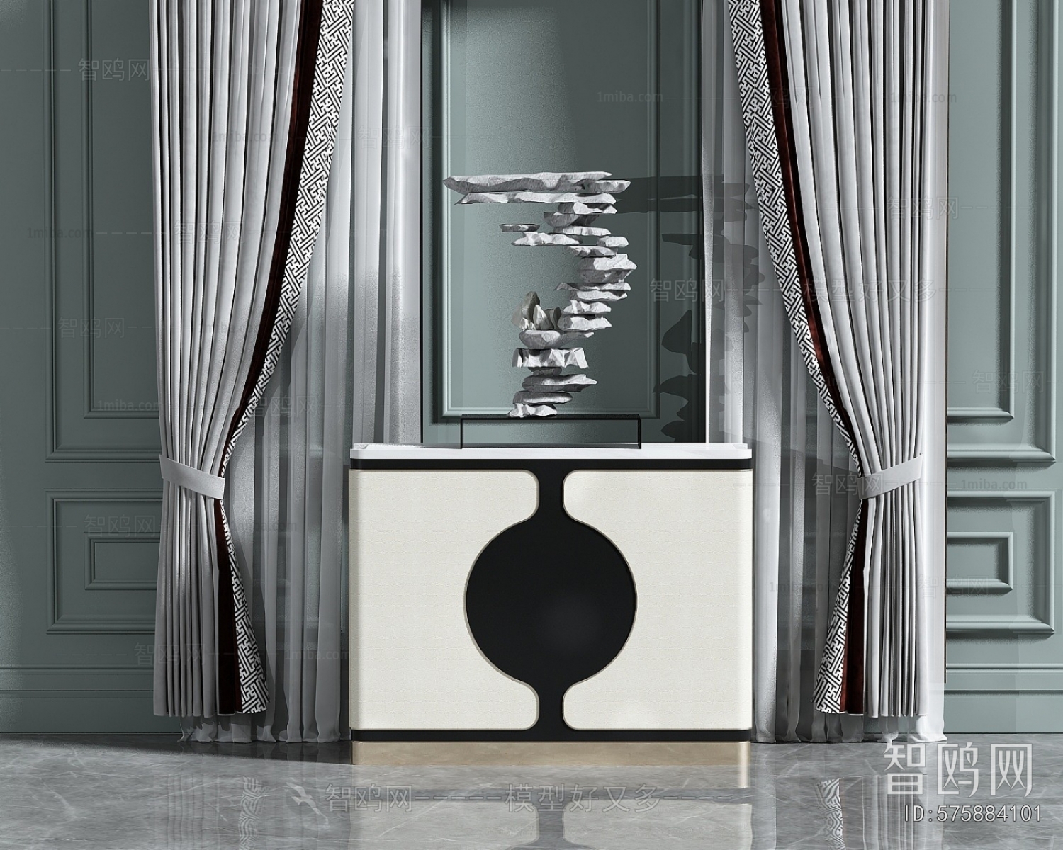 New Chinese Style Console