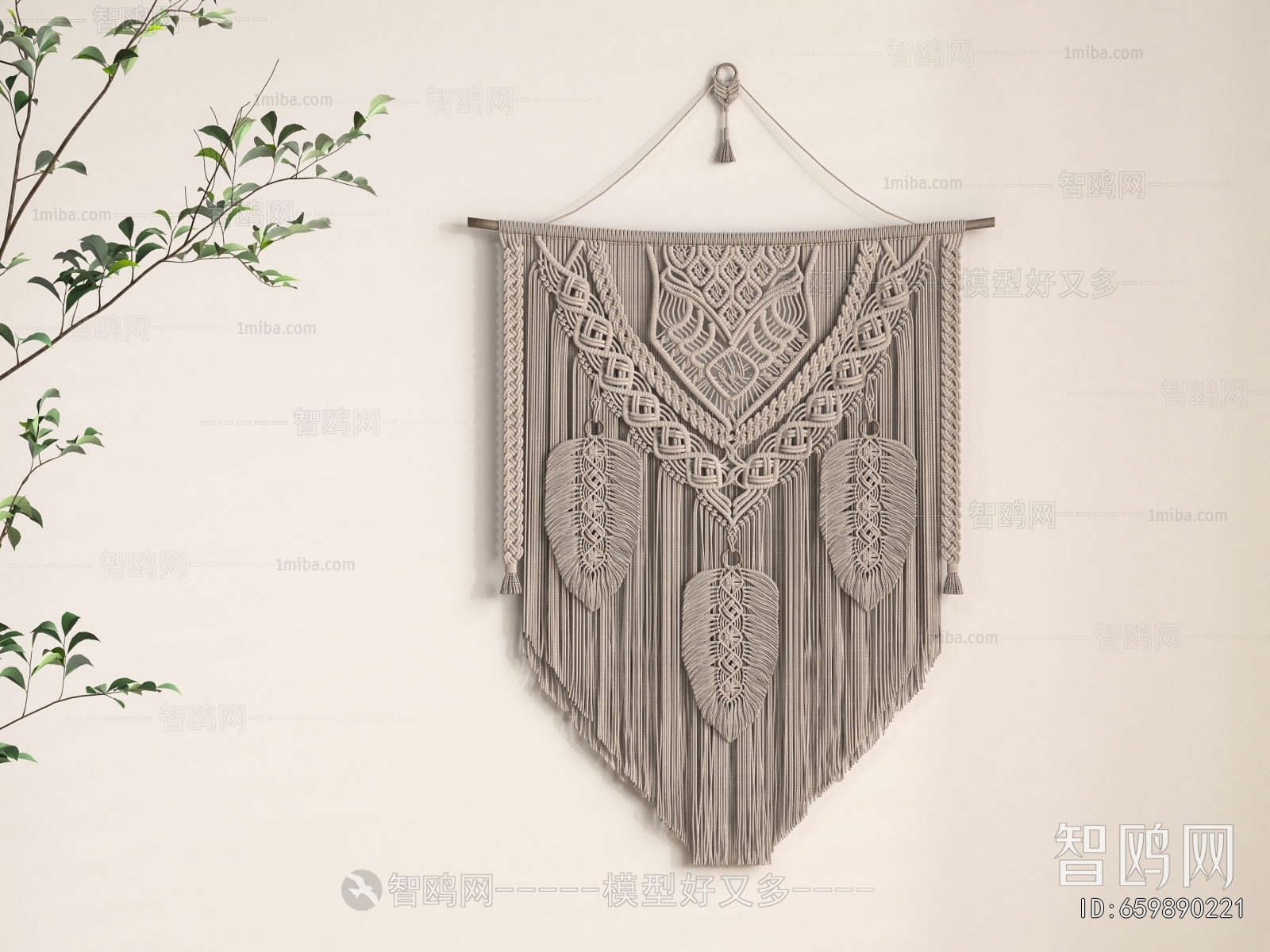 Wabi-sabi Style Wall Decoration