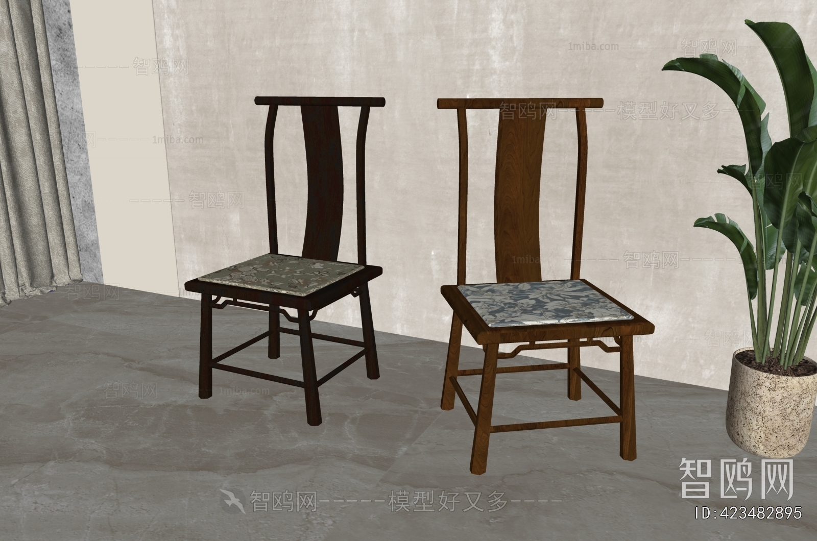 New Chinese Style Dining Chair