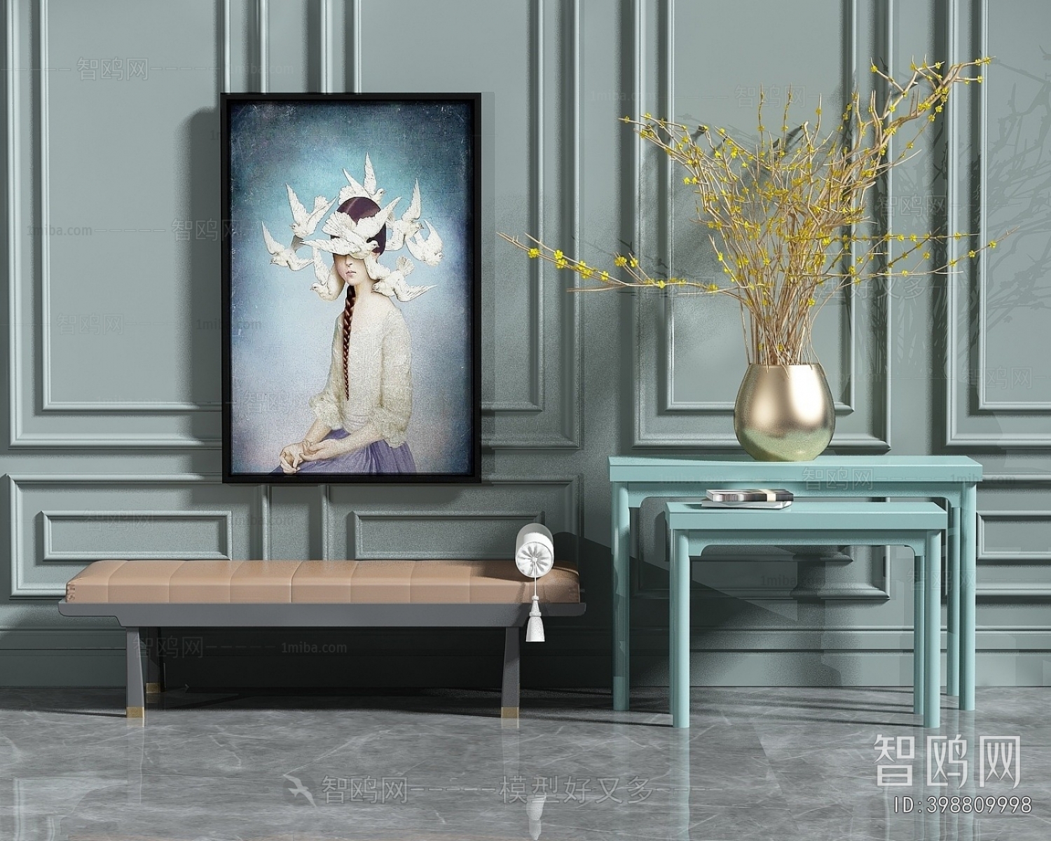 New Chinese Style Stool For Changing Shoes