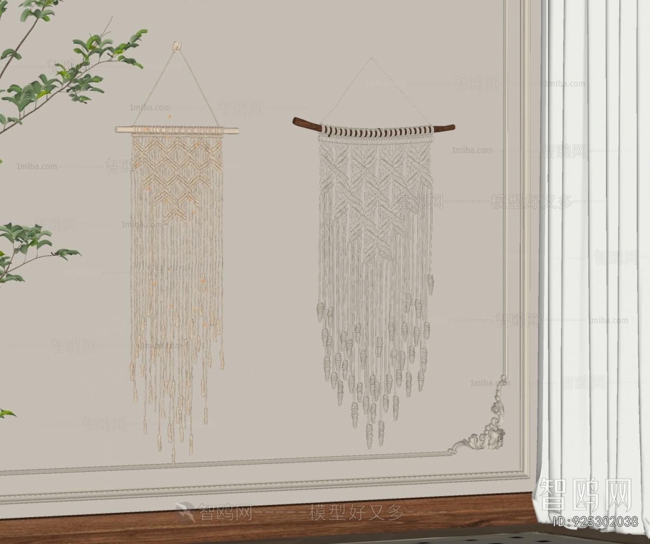 Wabi-sabi Style Wall Decoration