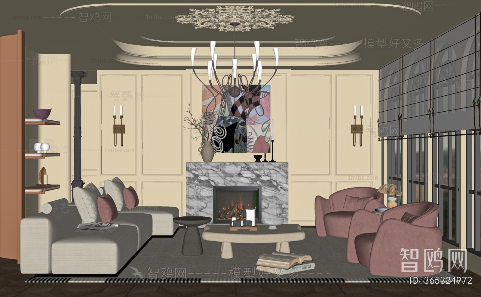 French Style A Living Room