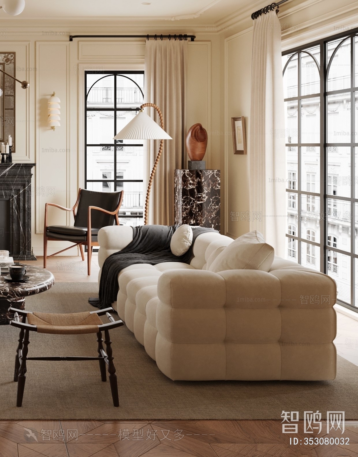 French Style A Living Room