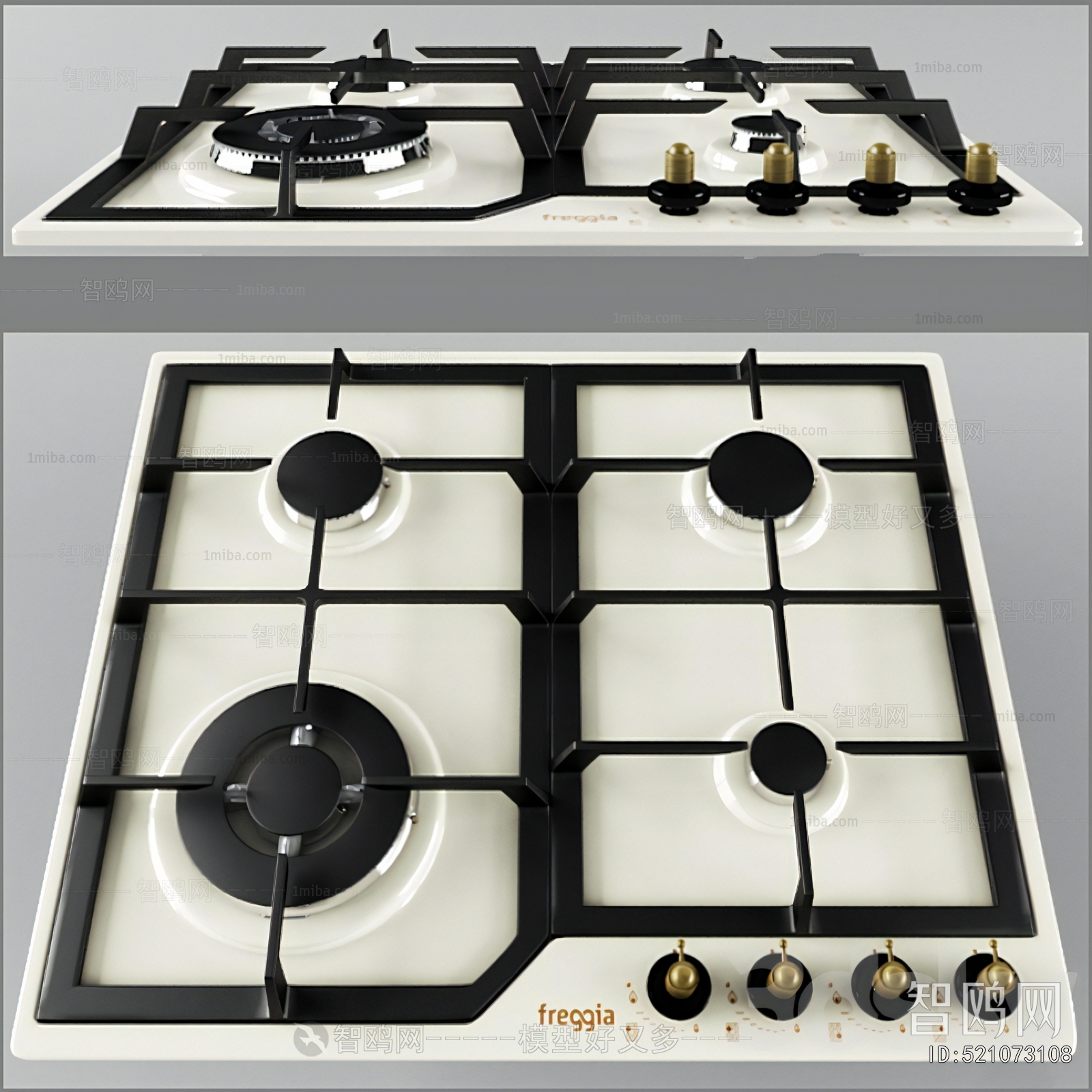 Modern Kitchen Electric Gas Range