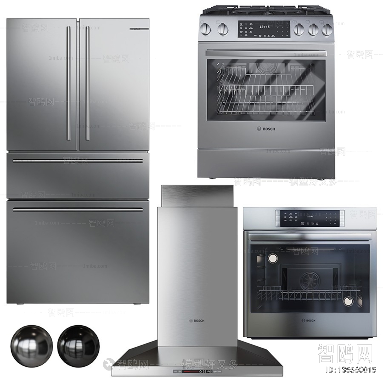 Modern Electric Kitchen Appliances