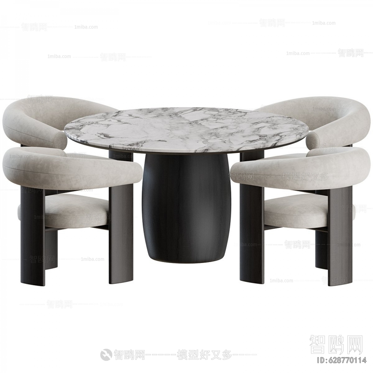 现代扶手休闲椅
