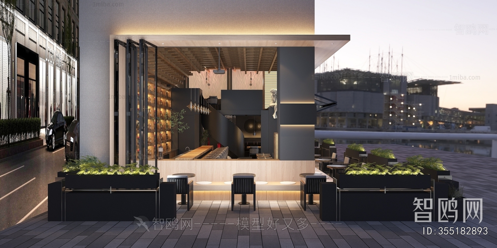 Modern Building Appearance