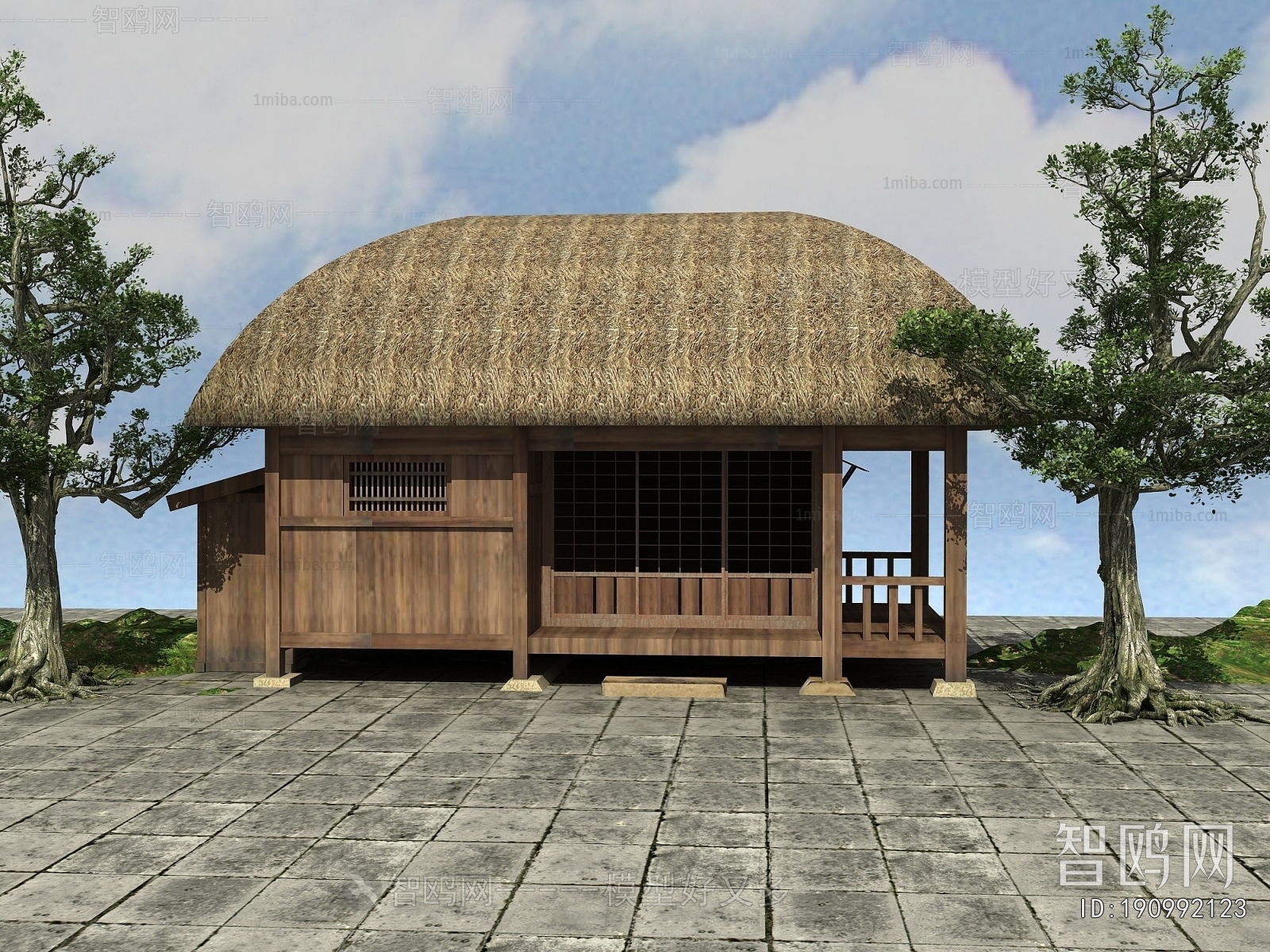 New Chinese Style Building Appearance