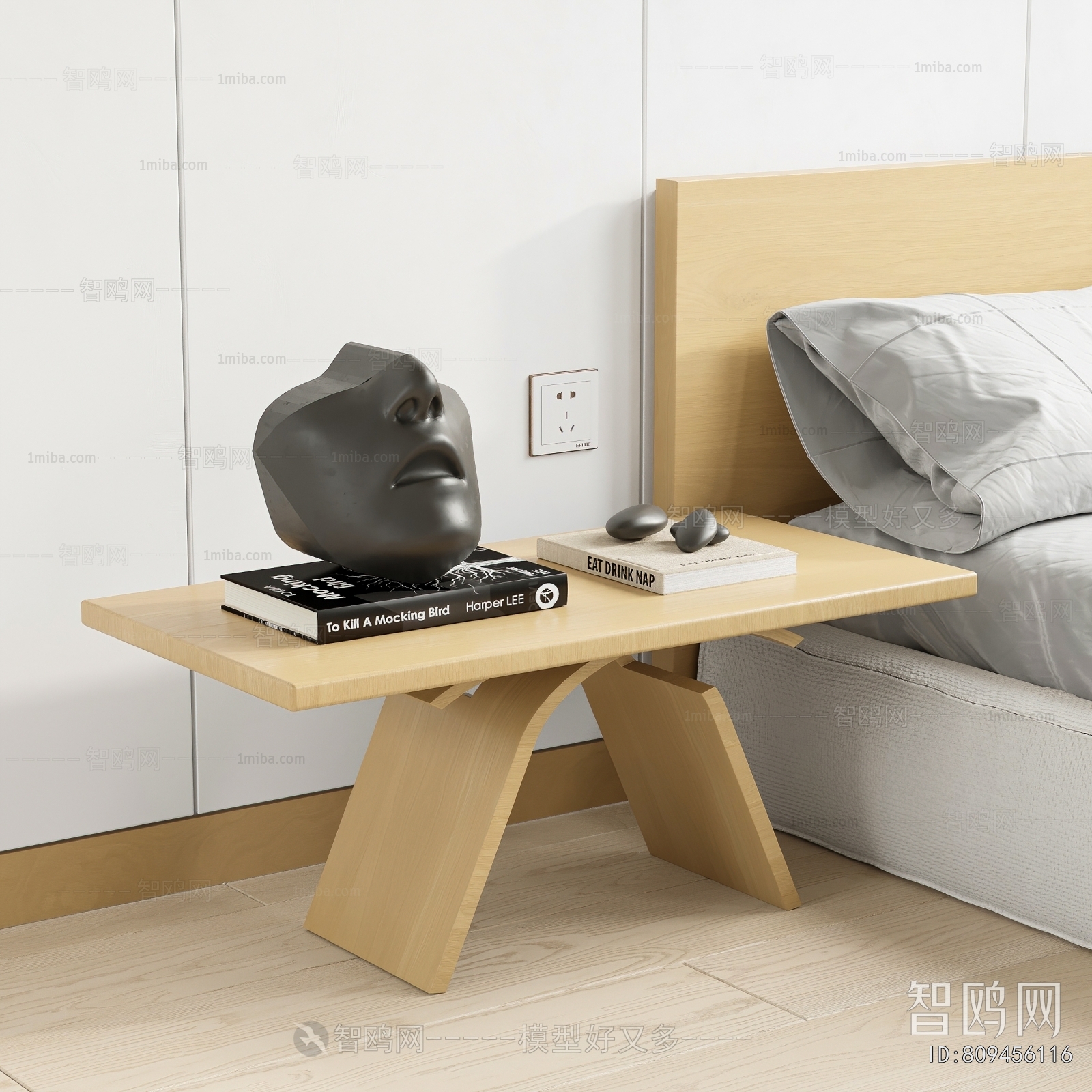 Modern Bedside Cupboard