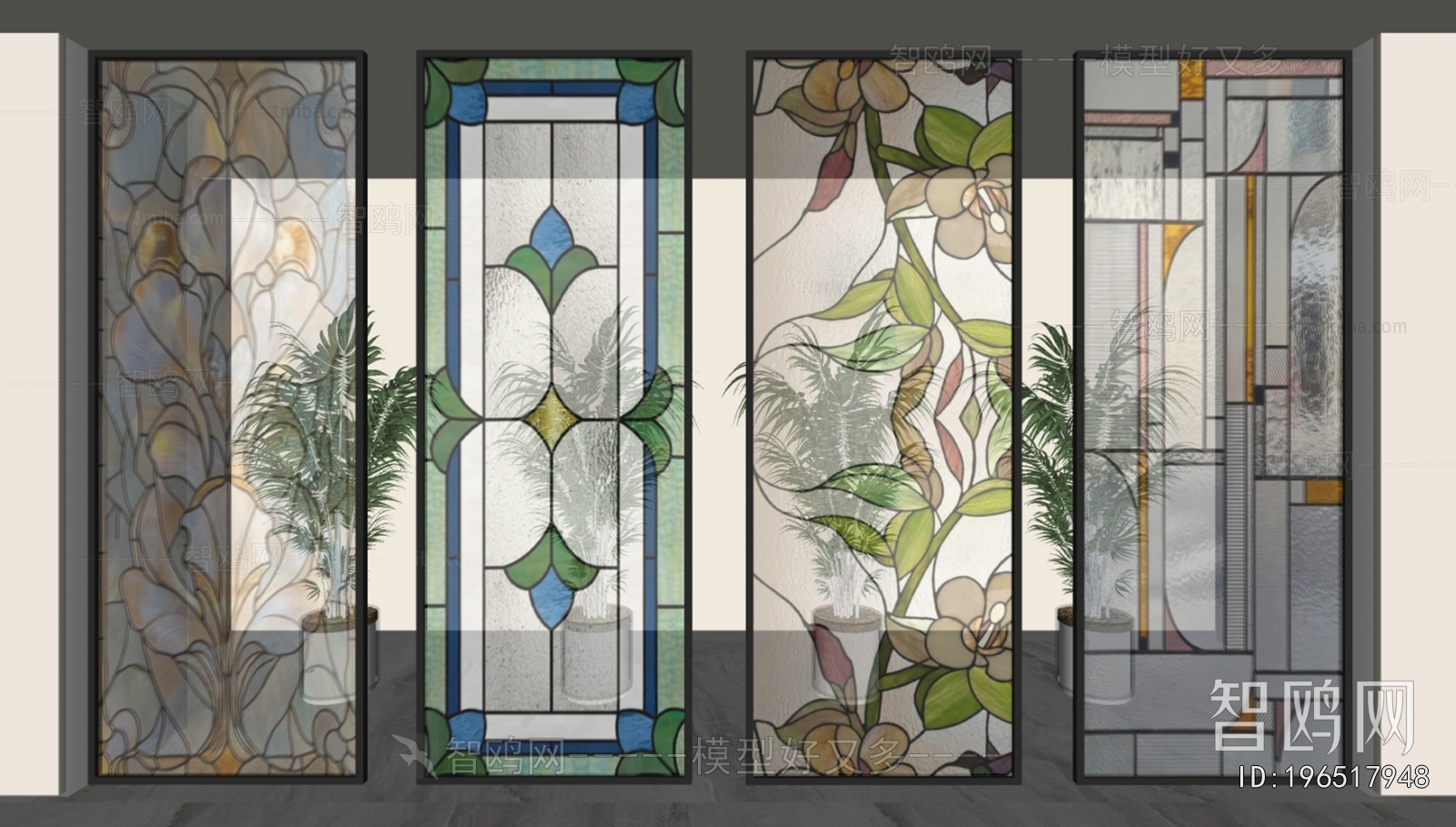 Modern Glass Screen Partition