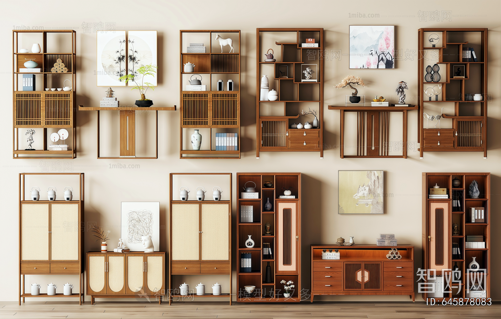 New Chinese Style Antique Rack