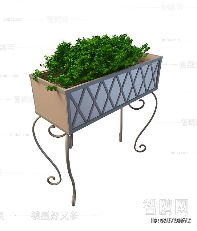 European Style Flower Bed, Flower Bowl, Flower Box