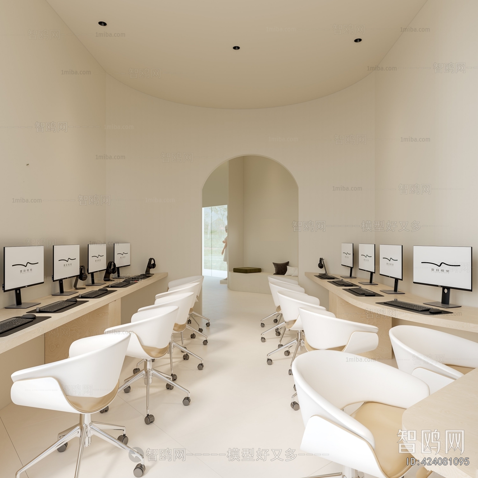 Wabi-sabi Style Staff Area