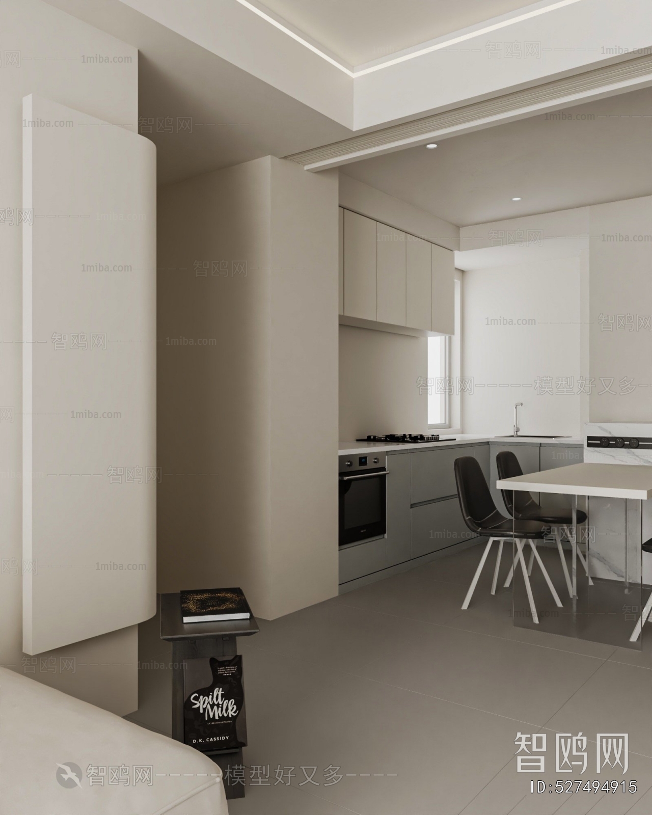 New Chinese Style A Living Room