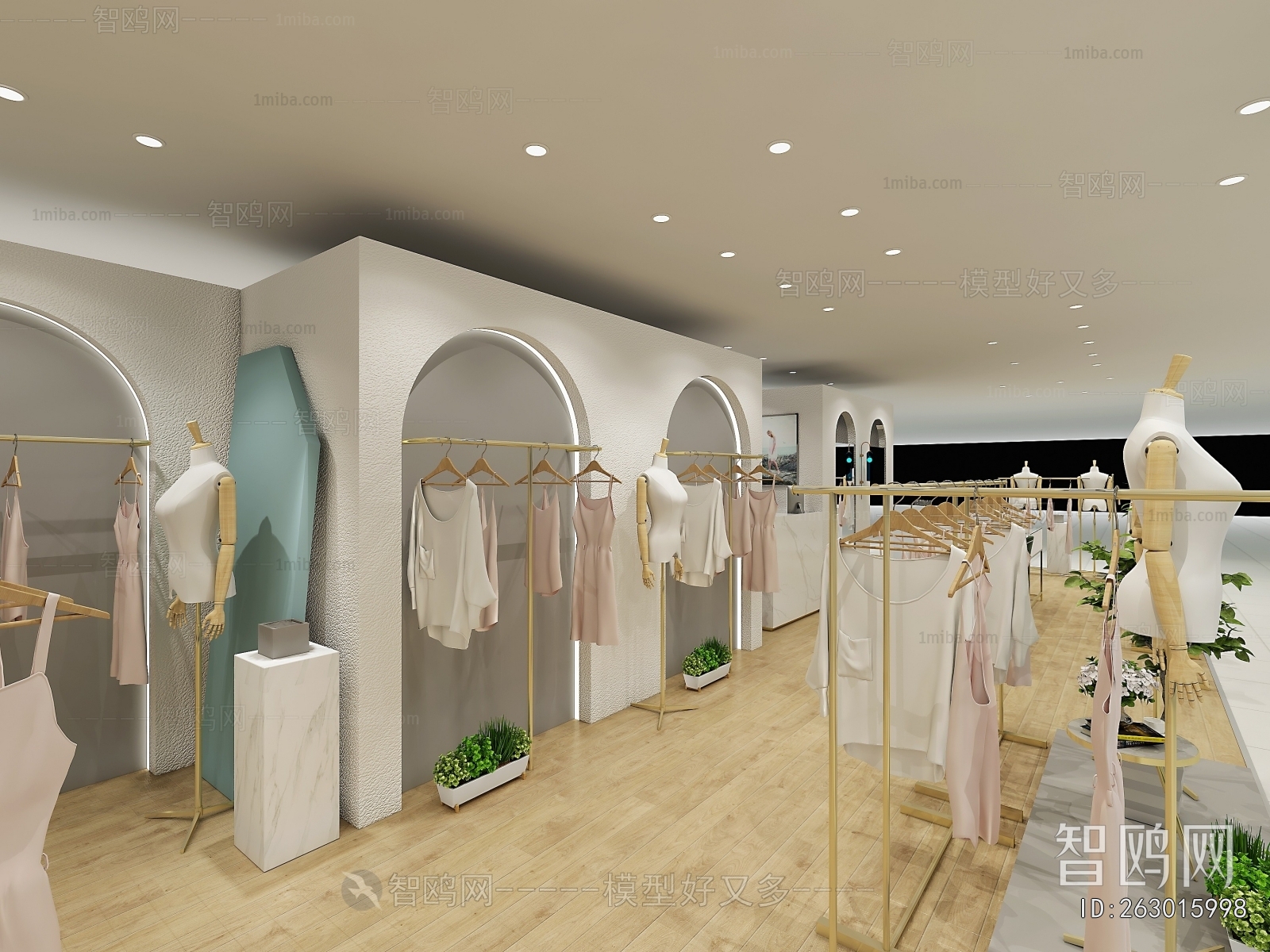 Modern Clothing Store