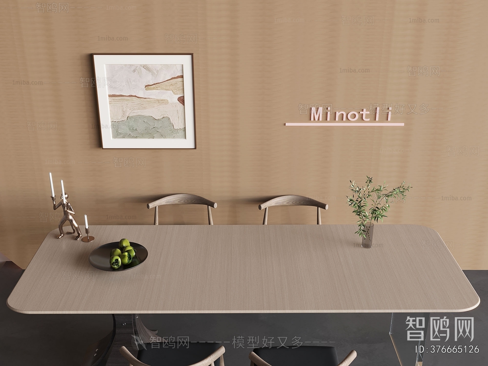 Nordic Style Dining Table And Chairs