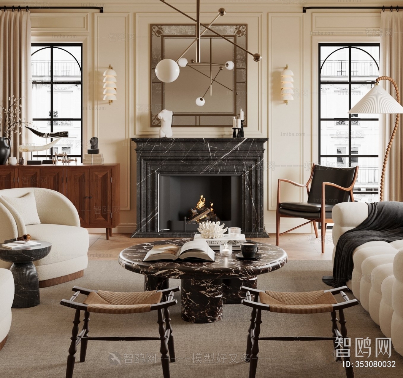 French Style A Living Room