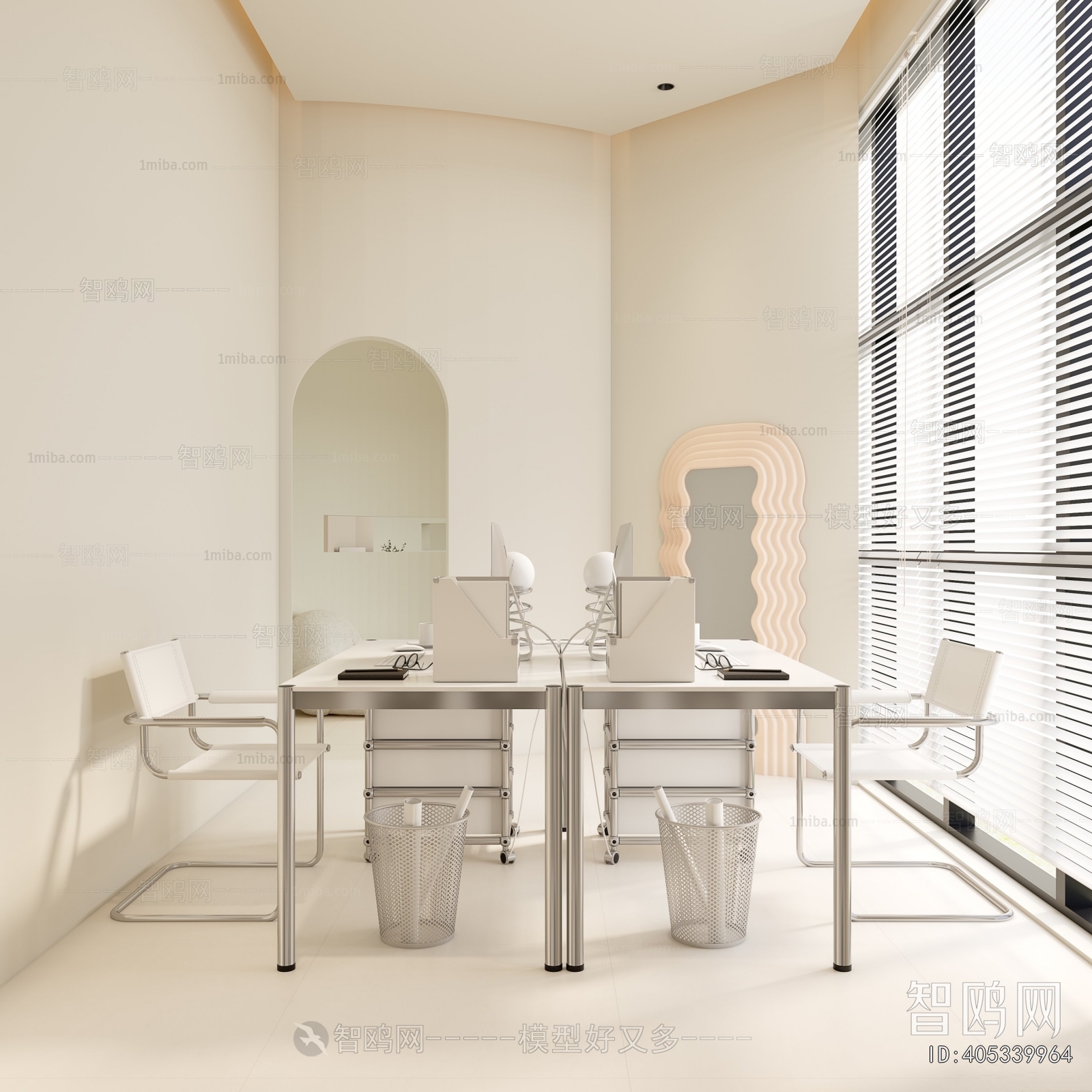 Wabi-sabi Style Office Rest Area