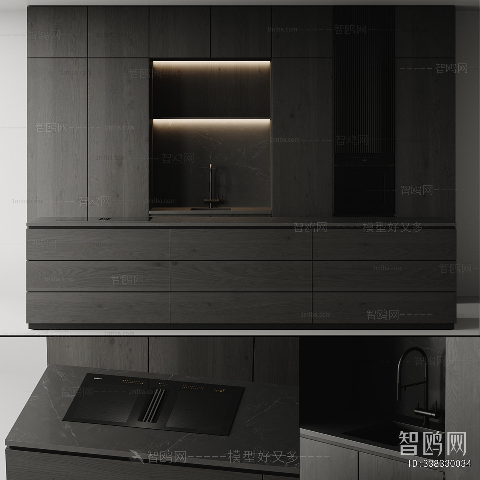 Modern Kitchen Cabinet