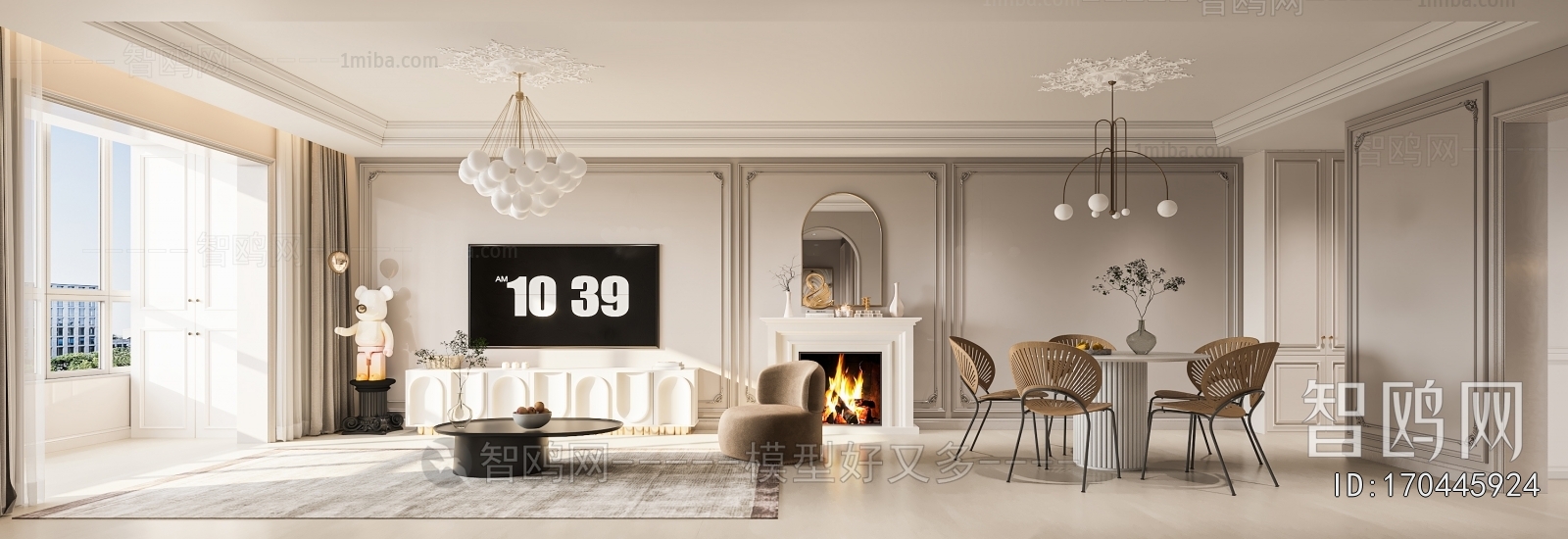 French Style A Living Room