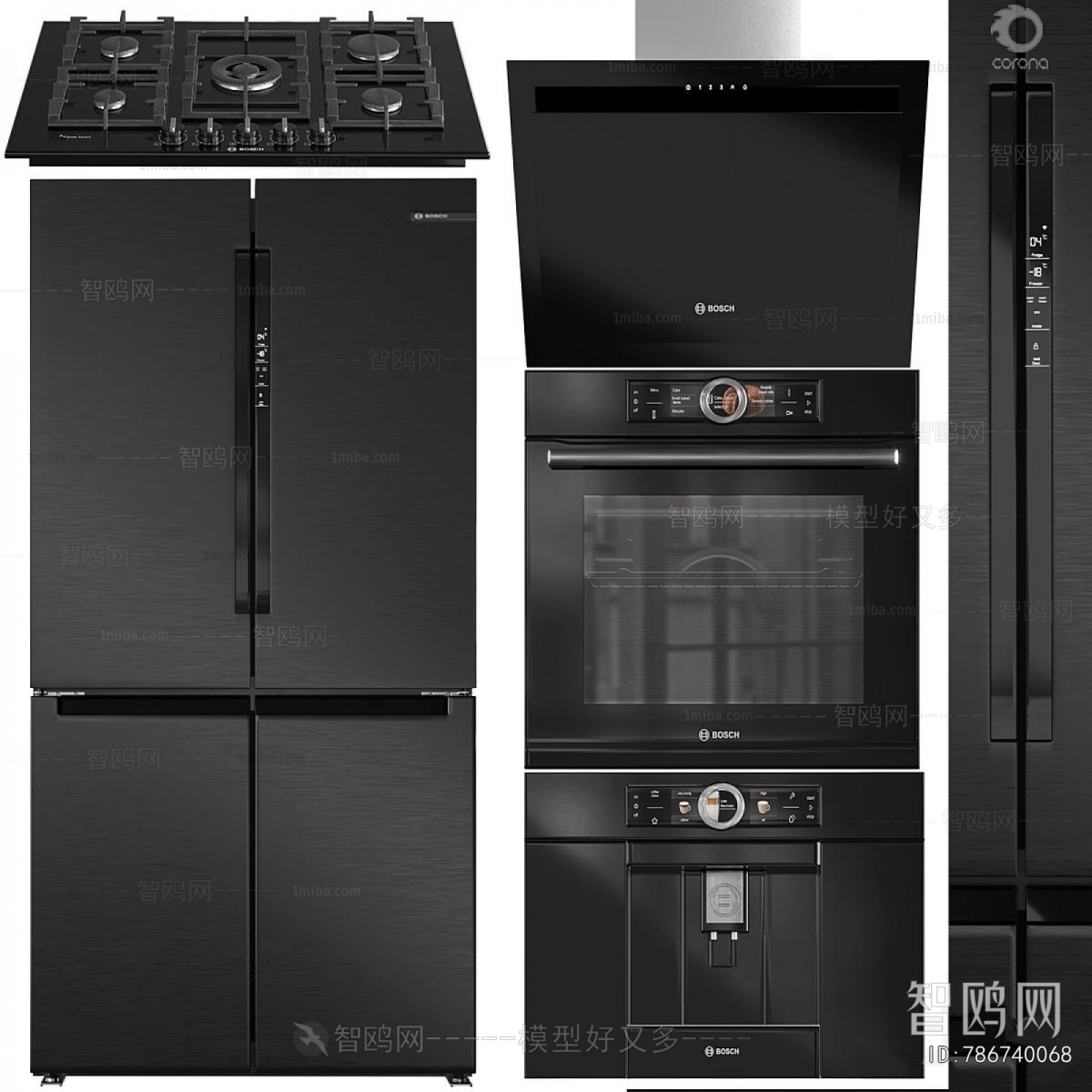 Modern Electric Kitchen Appliances
