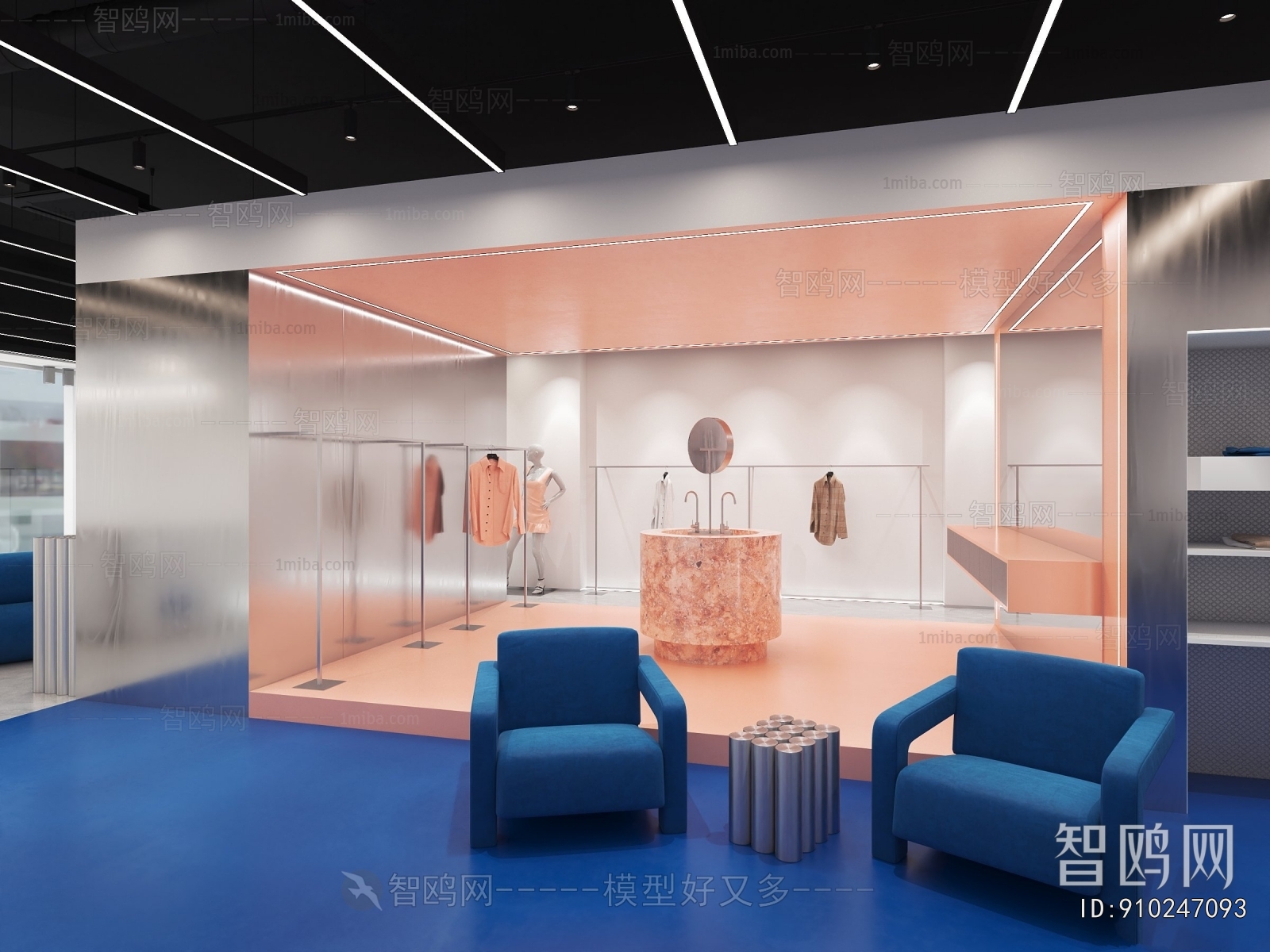 Industrial Style Clothing Store