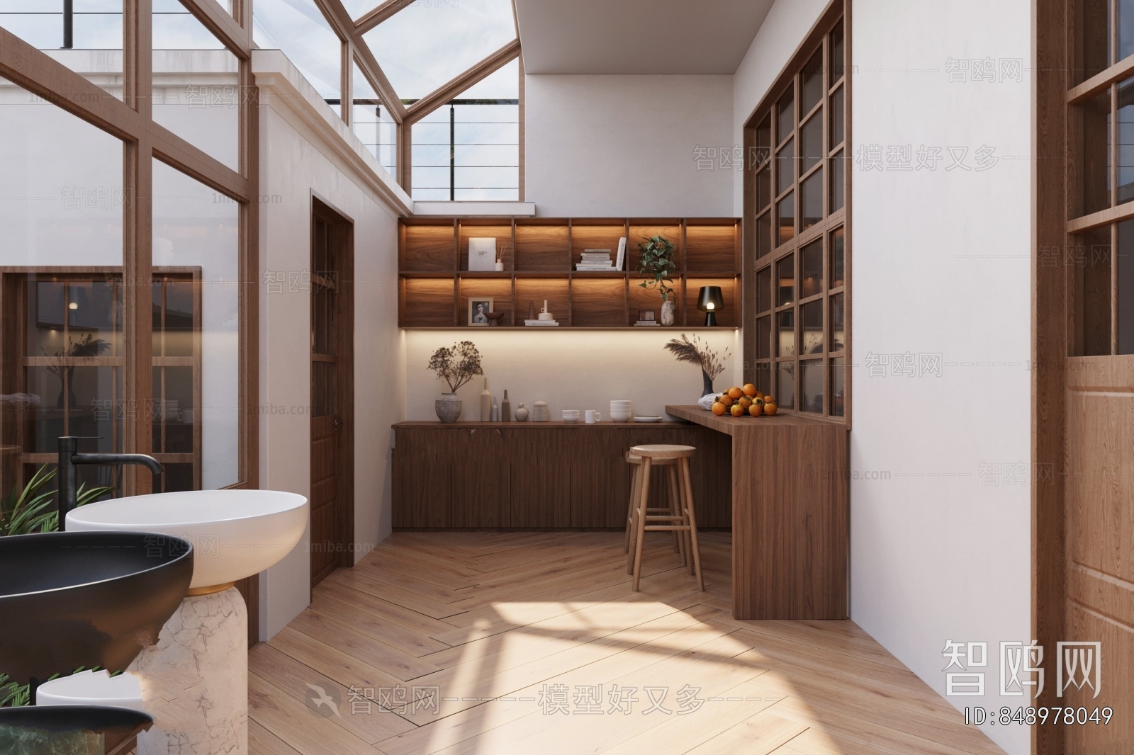 Modern Courtyard/landscape