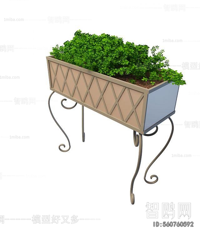 European Style Flower Bed, Flower Bowl, Flower Box