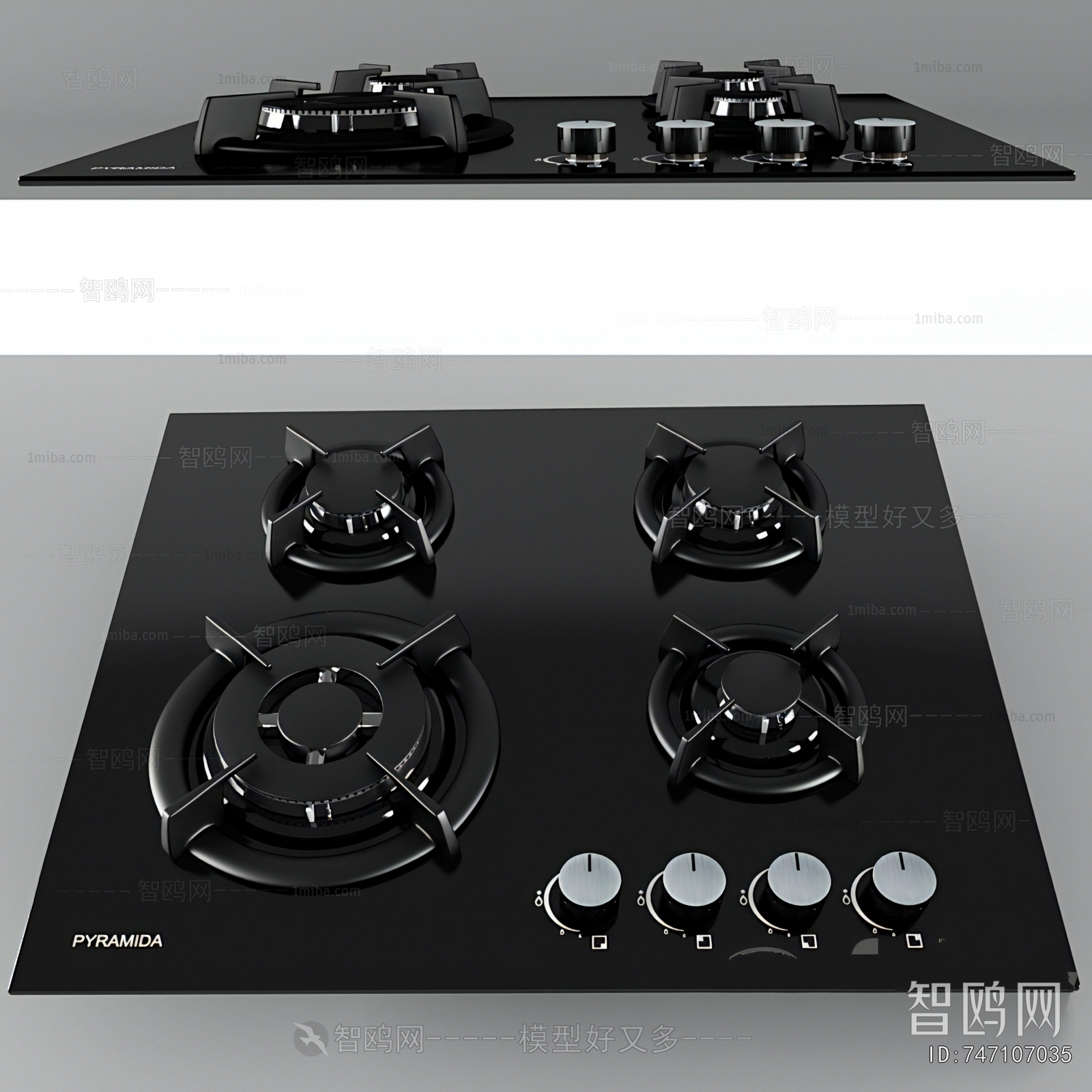 Modern Kitchen Electric Gas Range