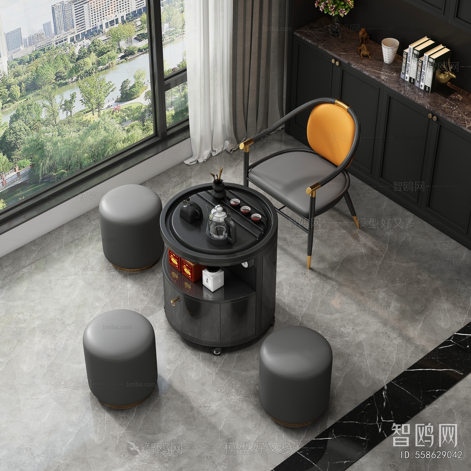 Modern Tea Tables And Chairs