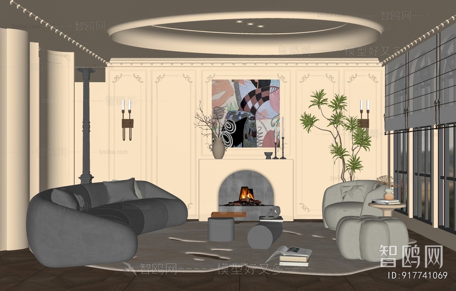 French Style A Living Room