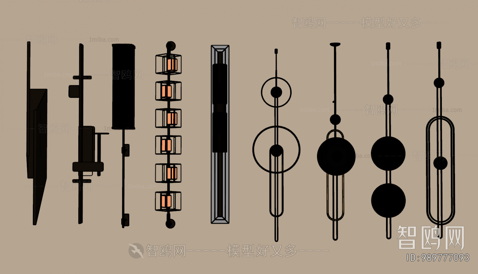 New Chinese Style Wall Lamp