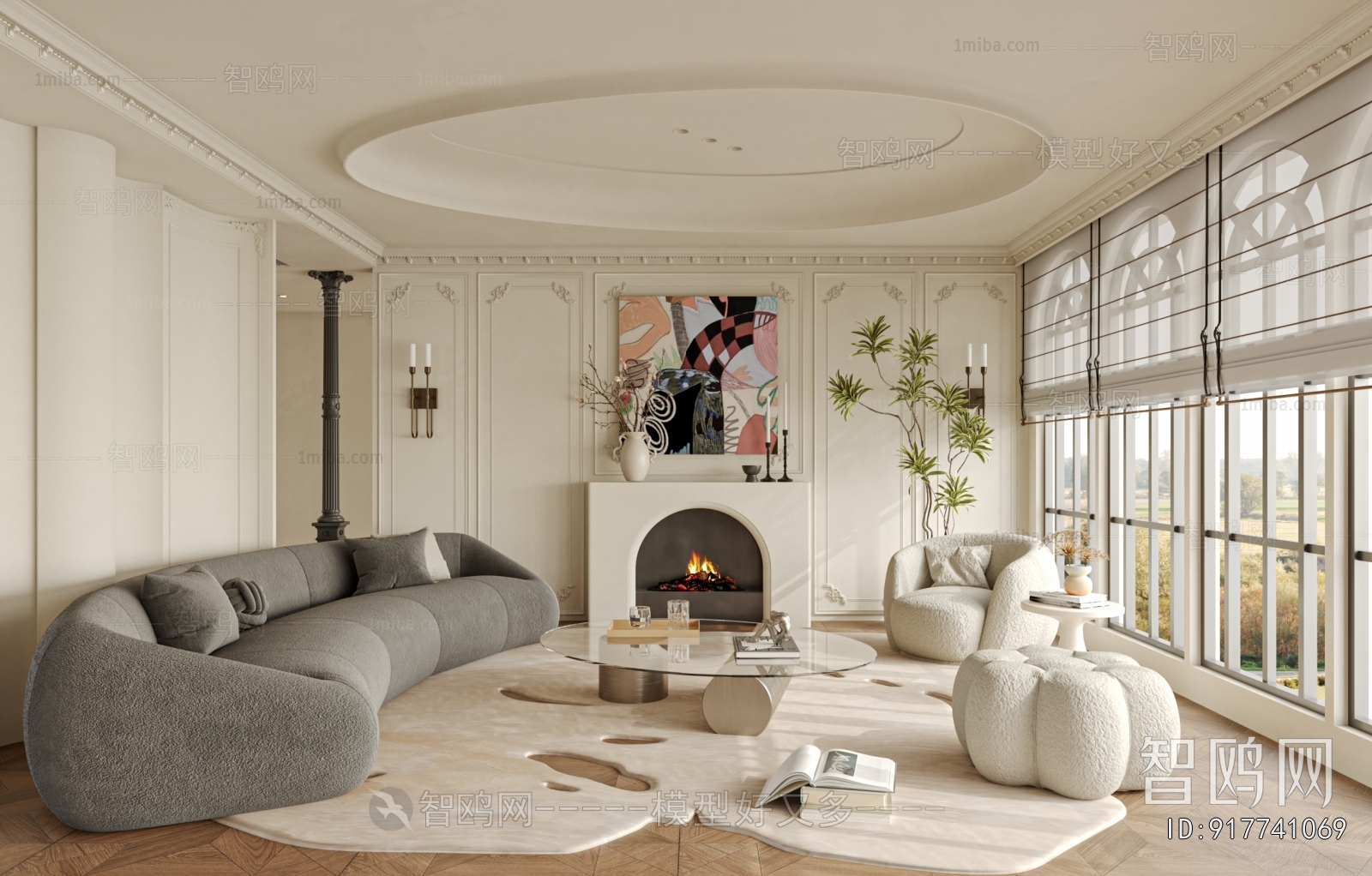 French Style A Living Room