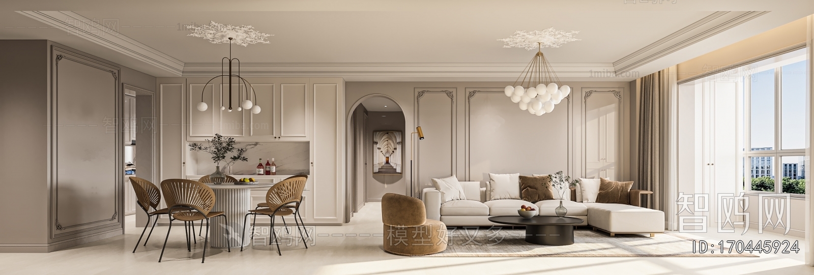 French Style A Living Room