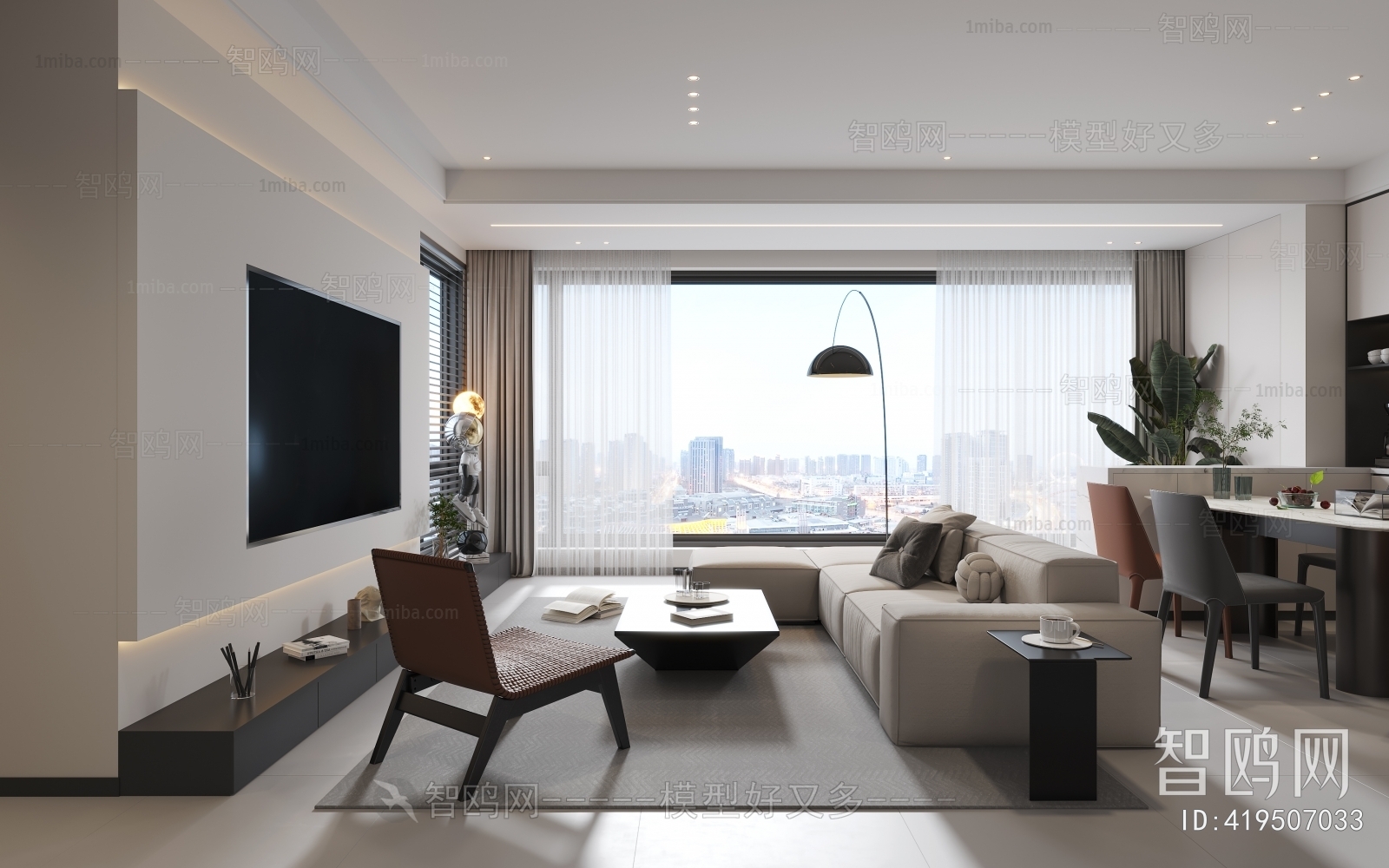 Modern A Living Room
